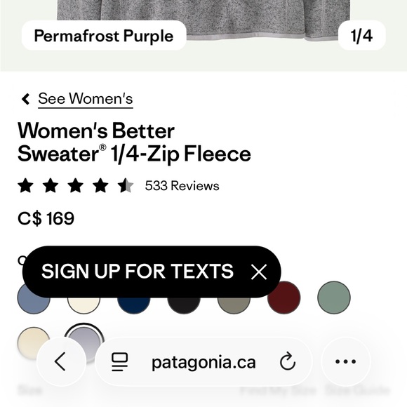 Women’s Patagonia Sweater - Picture 10 of 12
